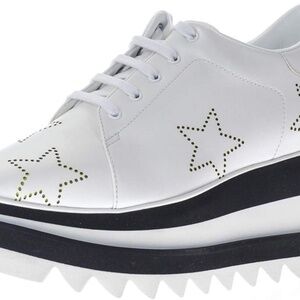 Stella McCartney Elyse platform Sneakers white stars